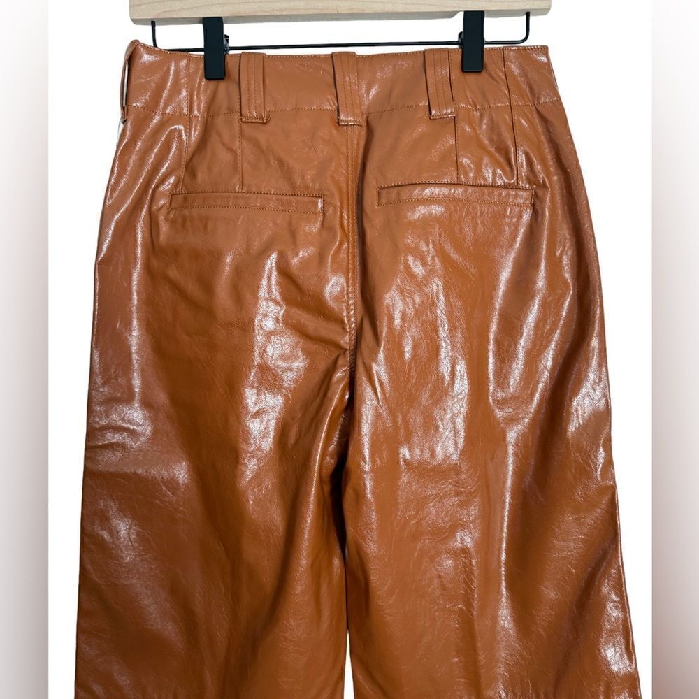 NWT Free People Straight Leather Pants - Picture 6 of 7